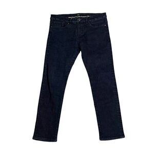 Hugo Boss mens 32x30 Delaware slim fit dark wash denim blue jeans EUC